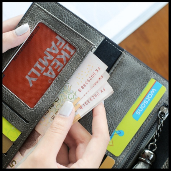 NEW MELODY Multion Function Tassel Wallet - Picture 6 of 8